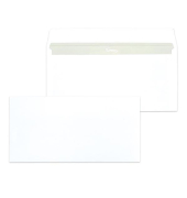 Briefumschlag ID1364922, Din Lang, ohne Fenster, haftklebend, 80g, wei&szlig;