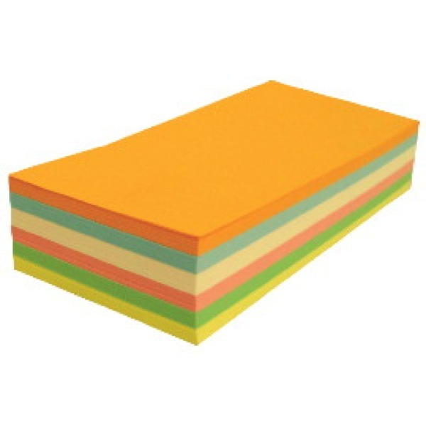 4260312670070 -  Moderationskarten OTC M301-99 Rechtecke 95x205mm 130g 6-farbig sort 4260312670070 Alfred Stöffler 250 Stück