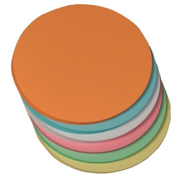4260312670643 - Moderationskarten OTC M308-99 D 145mm Kreise 130g 6-farbig sortiert 4260312670643 250 Stück