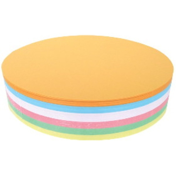 4260312670780 - Moderationskarten OTC M310-99 D 195mm Kreise 130g 6-farbig sortiert 4260312670780 250 Stück