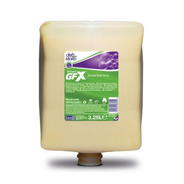 5010424066259 - Hautreiniger GPF3LEURO leicht parfümiert 3250 ml Nachfüllkartusche 5010424066259 Debstoko