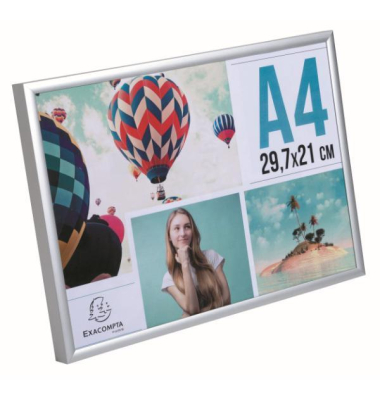 Bilderrahmen Superior ALA4-SV, für DIN A4, aluminum