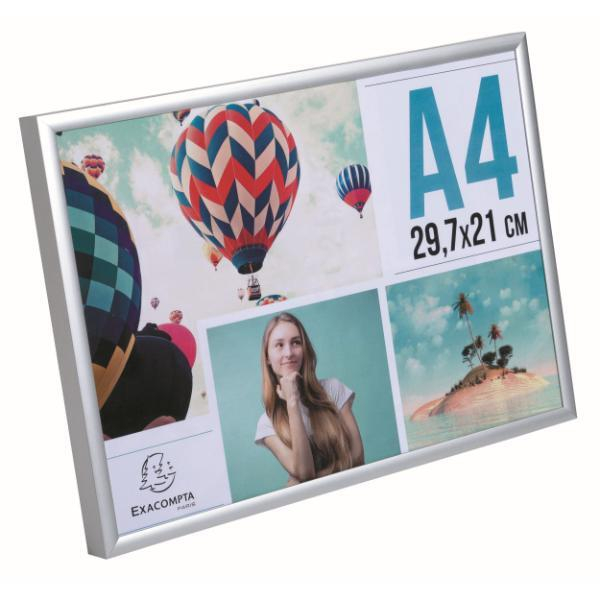 Stewart Bilderrahmen Superior ALA4-SV, für DIN A4, aluminum 3130632847586 Stewart