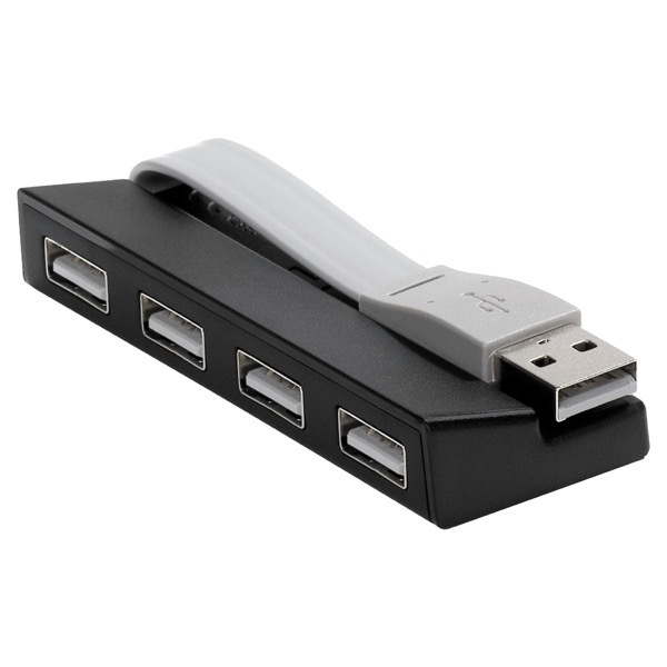 Targus USB-Hub Targus ACH111EU, 4-Ports, schwarz 5051794002829 Targus