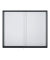 Schaukasten Bi-Office VT640209167, magnetische Rückwand 15 x A4, für Innen