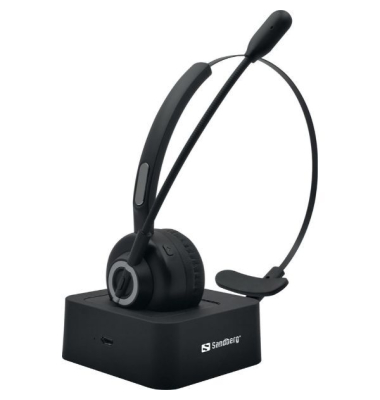 Headset Pro Sandberg 126-06, Bluetooth, schwarz