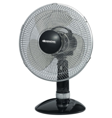 Tischventilator BLACK 12 10500011 3-stufig schwarz/silber