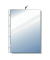 Prospekthüllen 100810541, A4 transparent genarbt, oben offen, 0,045mm