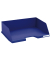 Briefablage Jumbo quer 112104D, A4/C4, blau, Polystyrol stapelbar