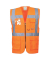 Warnschutzweste mit Taschen Portwest S476 Berlin, Größe XL, orange