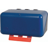 Aufbewahrungsbox 4117100, mit Deckel, au&szlig;en 236x120x120mm, Kunststoff (ABS) blau