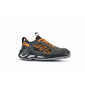 Sicherheitsschuhe, S1P, SRC, ESD, Unisex, grau/orange, Größe 42
