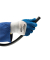 Arbeitshandschuhe HyFlex, Nitril, blau/weiß, Größe 10 / XL