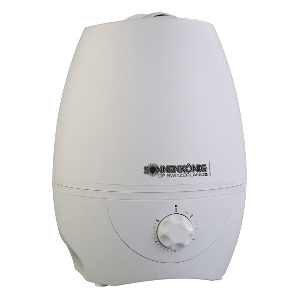Luftbefeuchter BILBAO 30 W 360°-Verneblung bis 25 m³ 035 l h B 230 x T 230 x H 310 mm