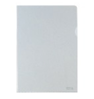 Sichthüllen 100814115, A4, transluzent genarbt, oben & rechts offen, 0,18mm