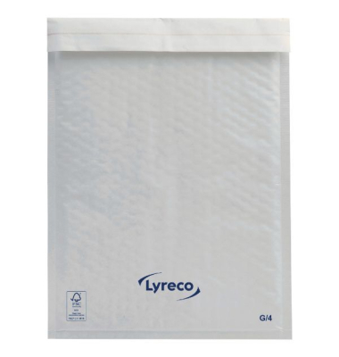 Luftpolstertaschen G/4, 101100600, innen 230x330mm, wei&szlig;