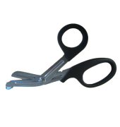 Verbandschere B190, Stahl, rostfrei, 19cm, schwarz