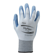 Arbeitshandschuhe HyFlex, Polyurethan, blau, Gr&ouml;&szlig;e 10 / XL