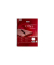 Collegeblock 355408028 Office, Lineatur 22 / kariert mit Rand innen, A4+, 70g, rot, 80 Blatt