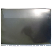 Prospekth&uuml;llen 100811265, A4 klar genarbt, rechts offen mit Klappe, 0,12mm