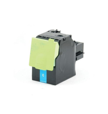 TS Toner kompatibel mit Lexmark 80C2XCE, für CX510, cyan