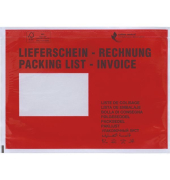 Lieferscheintaschen DEBApack 622V0001614 C6 "LIEFERSCHEIN - RECHNUNG" selbstklebend 