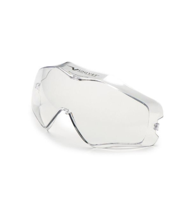 Ersatzscheibe UNIVET 042117 für UNIVET 6x3, Polycarbonat, klar Schutzbrillen-Ersatzscheibe