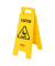 Warnschild Rubbermaid 6112, Vorsicht Rutschgefahr, 2-Seitig, mehrsprachig