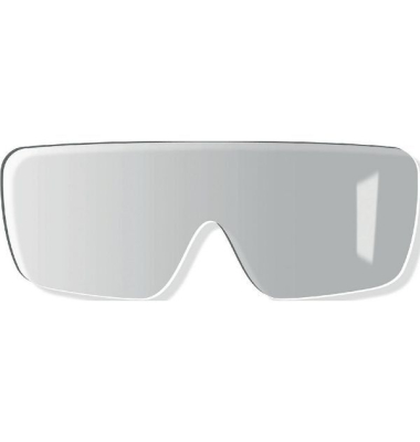 Ersatzscheibe uvex 9302255 für uvex Ultrasonic 9302285, Polycarbonat, klar Schutzbrillen-Ersatzscheibe Schutzbrillen-Ersatzschei