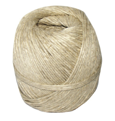 Bindfaden mittelstark 2-fach, 1mm, für Pakete bis 15kg, 200m