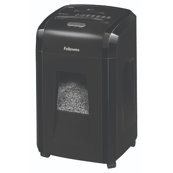 Fellowes Aktenvernichter, 4627301, Mikro-Partikelschnitt 2x12mm (P-5), bis 8 Blatt 0043859733057 Fellowes