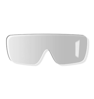 Ersatzscheibe uvex 9320255 für uvex Megasonic 9320264, Polycarbonat, klar Schutzbrillen-Ersatzscheibe Schutzbrillen-Ersatzscheib