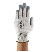 Sicherheitshandschuhe HyFlex, Nitrilschaum, grau/grau, Größe 9 / L