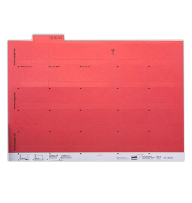 Reiter Mappei 405002, selbstklebend, 55mm, rot