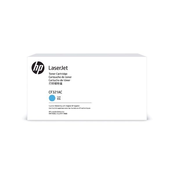 0888182056875 - Toner CF321AC Contractual Cartridge Reichweite 16500 Seiten cyan 0888182056875 HP
