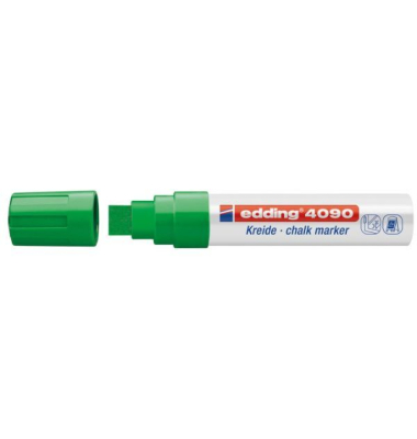 4090 Kreidemarker Keil, 4-15mm, grün