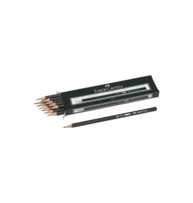 Bleistift-Set 1111 Bonanza, 111101, H&auml;rte B, schwarz