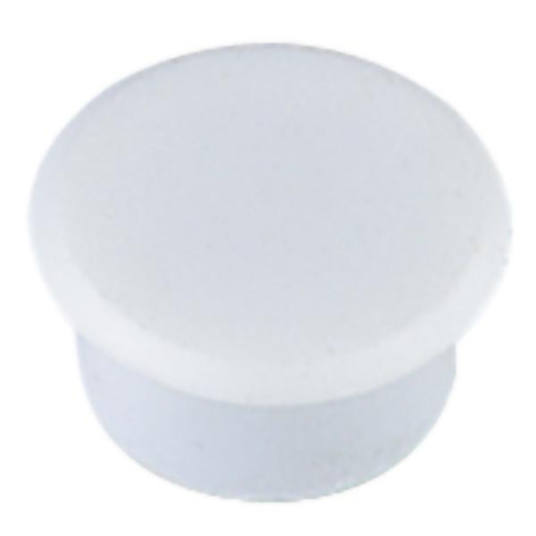 4007735068189 - Haftmagnet 6818V10 Rund 13mm Ø weiß 100 g 4007735068189 10 Stück