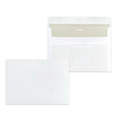 Briefumschlag ID1147565, C6, ohne Fenster, selbstklebend, 75g, weiß