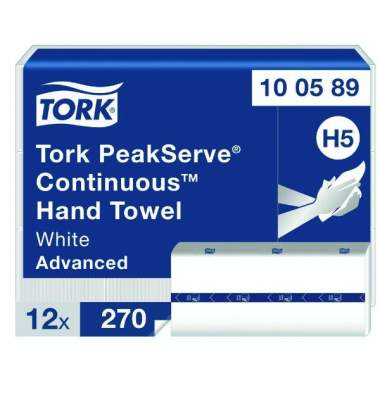 Handtücher PeakServe Endlos 100589, 1lagig, weiß