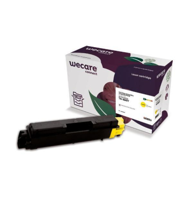 Toner Lyreco kompatibel mit Kyocera TK-580Y, Reichweite: 2.800 Seiten, gelb