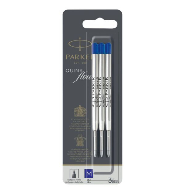 Kugelschreiberminen Parker, QUINKflow, M, blau
