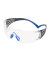 Schutzbrille 3M SF401SGAFBLU, SecureFit 400, Antibeschlagschutz, klar, blau