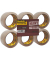 S.Heavy Verpackungsklebeband transparent 50mm x 66 m.