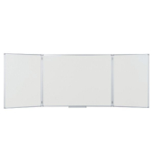 Whiteboard klappbar Earth Ceramic , TR06030207790, 150/300x120cm, emailliert, Aluminiumrahmen