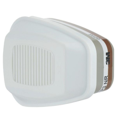 Gasfilter 3M 6098, AXP3 NR, für organische Dämpfe und Partikel Vollgesichtsmasken-Gasfilter
