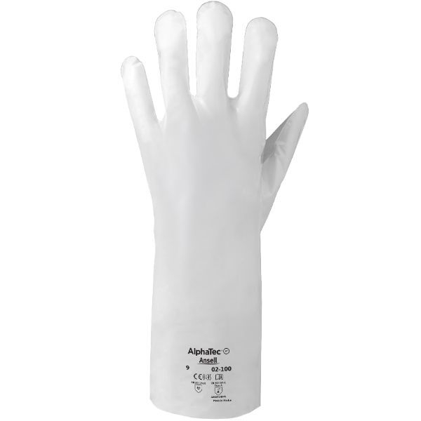 12 Stück Ansell Industriehandschuhe AlphaTec, LLDPE-Laminatfilm, weiß, Größe 11 / XXL 0076490447694 Ansell