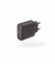 Ladeadapter, 2 x USB-A, 12 W, schwarz