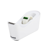 Klebebandabroller C18-W, f&uuml;r Klebeb&auml;nder bis 19mm x 33m, wei&szlig;