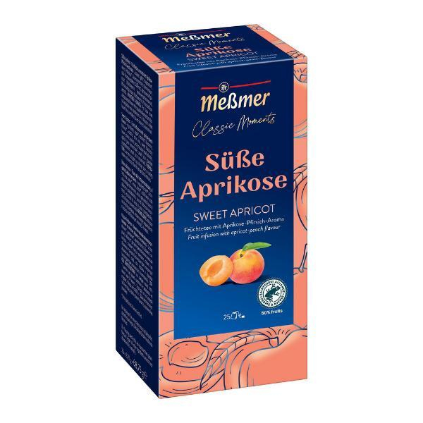 4002221042933 - Tea Sweet Apricot 275G 25 Beutel 4002221042933 MESSMER 25 Stück 4002221042933 - Tea Sweet Apricot 275G 25 Beutel 4002221042933 MESSMER 25 Stück